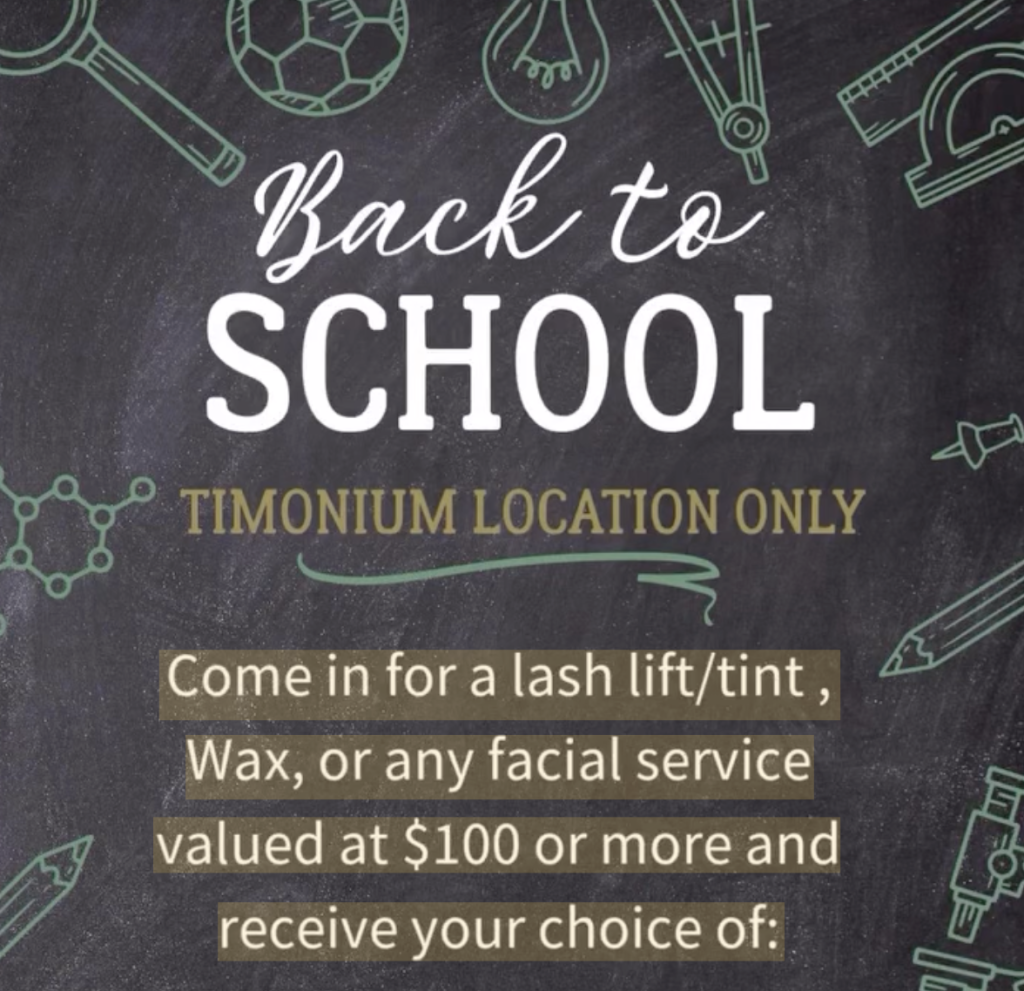 Back To School Special